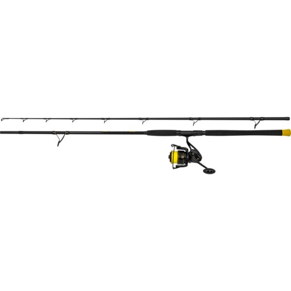 Black Cat Hard Core Combo Allround Rod 2,70m 500gr 2-delna Palica Black Passion FD 80 s kolutom in vrvico