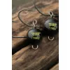Black Cat Mega Fireball Black DG 8/0 150gr Jig glava