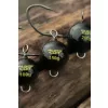 Black Cat Mega Fireball Black DG 10/0 200gr Jig glava