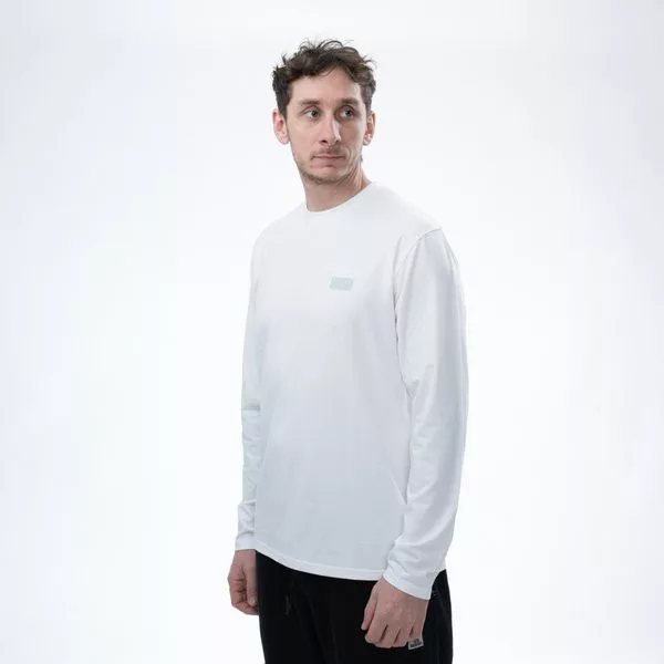 Nash Make It Happen Sunset Long Sleeve T Shirt Ecru Hosszúujjú Póló 3XL
