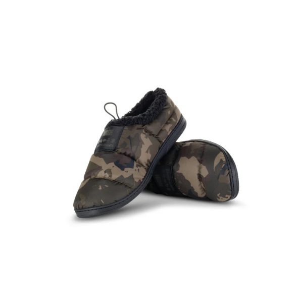 Nash Zero Tolerance Deluxe Bivvy Slipper Camo Papucs 46