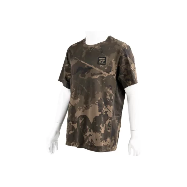 Nash ZT Lite Luxe T Shirt Camo Póló M