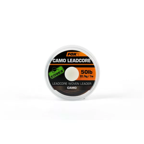 Fox EDGES™ Camo Leadcore 50lb x7m Pletena vrvica