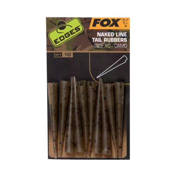 Fox EDGES™ Velikost 10 x5 Gumijasti tulec