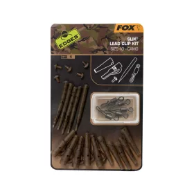   Fox EDGES™ Camo Slik Lead Clip Kit Sz 10 Size 10 x5 Hitra sponka