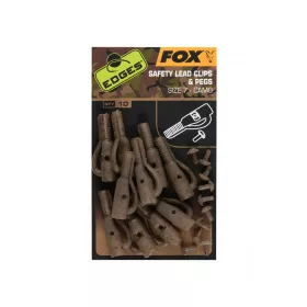 Fox Edges Camo 7 Svinčena sponka 10 kosov