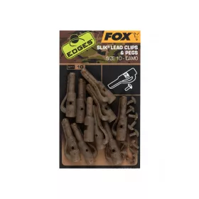 Fox Edges Camo 10 Svinčena sponka 10 kosov