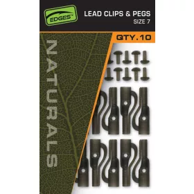 Fox Edges Naturals Size 7 Sponke za svinec & zatiči