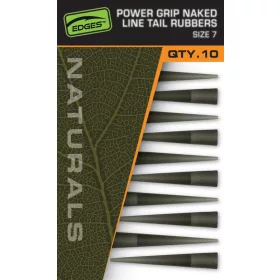   Fox Edges Naturals Power Grip Naked Line Tail Rubbers 7 Gumijasta cevka