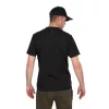 Fox Collection T-Shirt Črno-oranžna Majica M