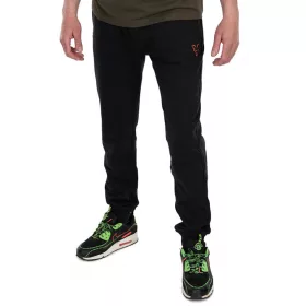 Fox Collection LW Jogger Črno-Oranžne Trenirka Hlače 2XL