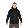 Fox Kolekcija Črno-oranžna Sherpa Hoody Pulover s kapuco XL