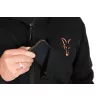 Fox Kolekcija Črno-oranžna Sherpa Hoody Pulover s kapuco 3XL