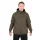 Fox Collection Sherpa Hoody Zeleno-črna Termo Jakna 2XL
