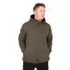 Fox Collection Sherpa Hoody Zeleno-črna Termo Jakna 2XL