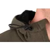Fox Collection Sherpa Hoody Zeleno-črna Termo Jakna 2XL