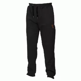 Fox Collection Sherpa Joggers Black-Orange Trenirka 3XL