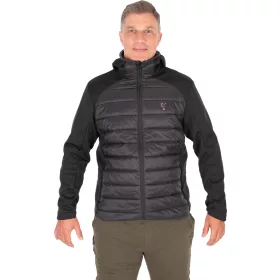 Fox Collection Hybrid Jacket Črno-oranžna Jakna M