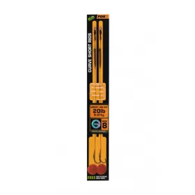   Fox Edges Curve Short 8 - 20lb Camotex Semi Stiff x 2 Predvezana kljuka