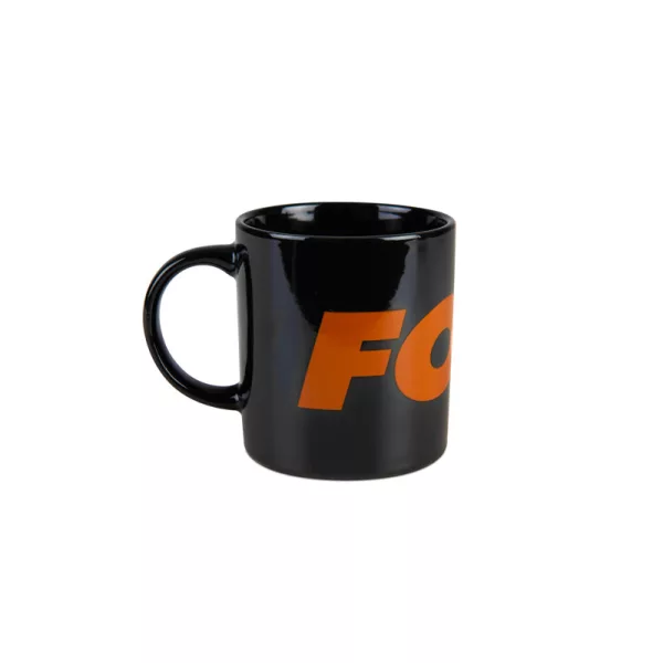 Fox Črno-Oranžni Logo Keramična skodelica 350ml
