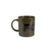Fox Zeleno-črna Logotip Keramična Skodelica 350ml