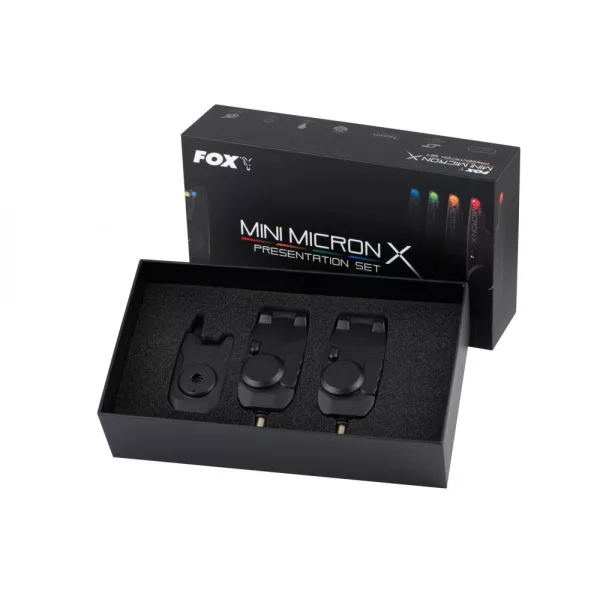 Fox Mini Micron X 2 rod set Električni indikator ugriza