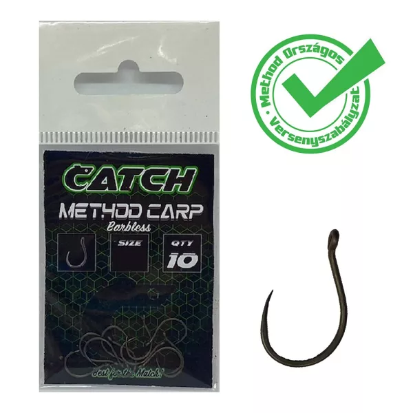 CATCH METHOD CARP HOOK 10 10kos/paket