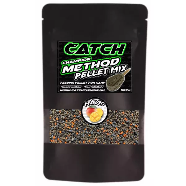 CATCH Champion Method Pellet Mix Mango 500gr