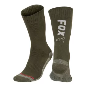   Fox Collection Thermolite Long Socks Green-Silver Nogavice 40-43