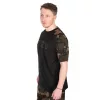 Fox Outline T-Shirt Črna Camo Majica s kratkimi rokavi M