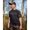 Fox Outline T-Shirt Črna Camo Majica s kratkimi rokavi 2XL