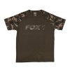 Fox Outline T-Shirt Khaki Camo Majica XL