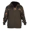 Fox LW Khaki-Camo Split Zip Hoody pulover s kapuco na zadrgo M