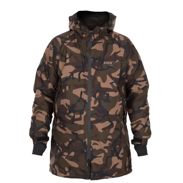 Fox Camo Sherpa Tec 3/4 Jacket LTD Thermo Jakna 4XL