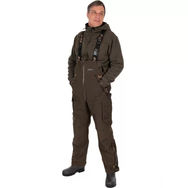 Fox RS25K Khaki Salopettes Hlače na naramnice 4XL