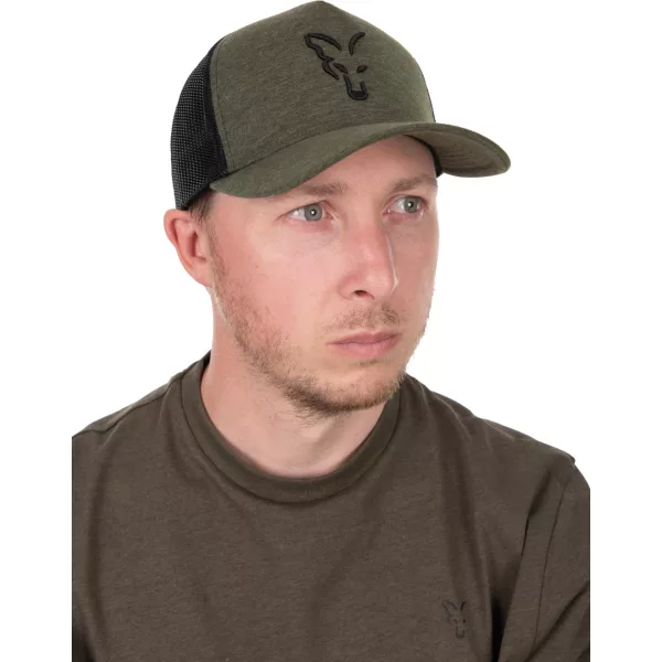 Fox Collection Trucker Cap Zeleno-Črna Baseball kapa
