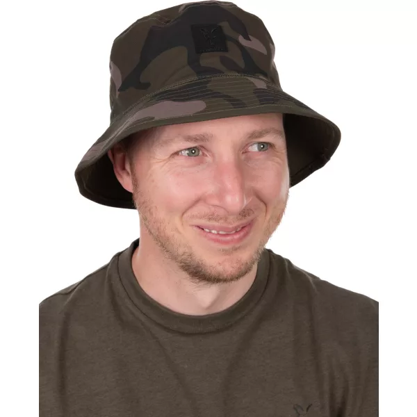 Fox Reversibe Bucket Hat Kaki Klobuk
