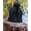 Fox Black HD Bobble Bojtos Téli Sapka
