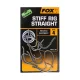 Fox EDGES™ Stiff Rig Straight - Size 6 Kavelj