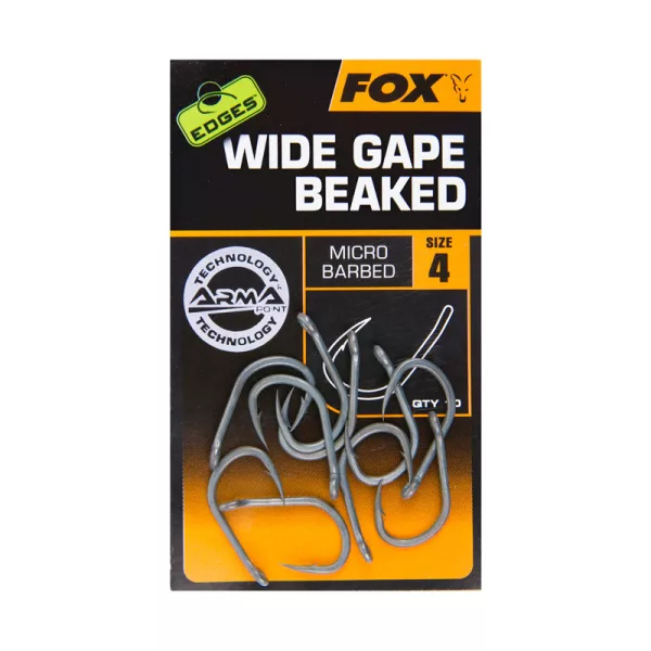 Fox EDGES™ Wide Gape Beaked - Size 6 Kavelj