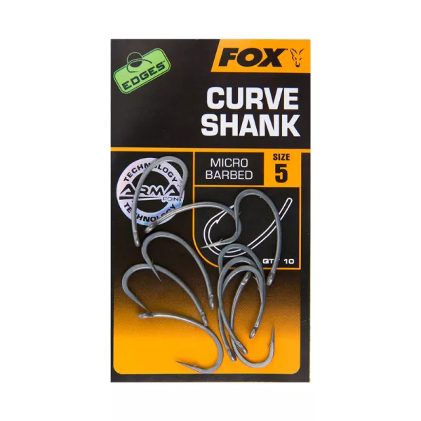 Fox EDGES™ Curve Shank - Size 8 Kavelj