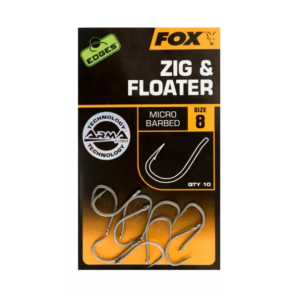Fox EDGES™ Zig & Floater - Size 8 Kavelj