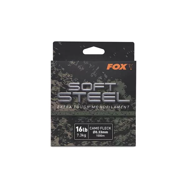 Fox Soft Stell Camo 0,33mm 1000m Monofil Glavna Vrvica