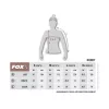 Fox WC Zipped Hoodie ženski pulover s kapuco na zadrgo, zeleno-vijoličast, S