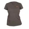 Fox WC V Neck T-Shirt Zeleno-Svetlo vijolična Ženska Majica XL