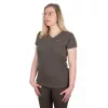 Fox WC V Neck T-Shirt Zeleno-Svetlo vijolična Ženska Majica XL