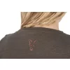 Fox WC V Neck T-Shirt Zeleno-Svetlo vijolična Ženska Majica XL