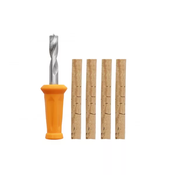 Carp Zoom Vrtalnik za vabo iz nerjavečega jekla s 4 kosov 6mm plutovinastimi palicami