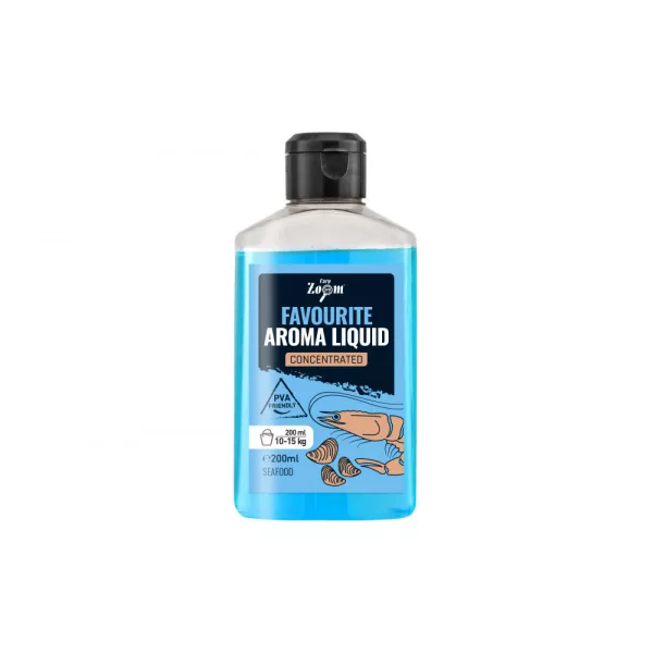 Carp Zoom Favourite Tekoča aroma Morski sadeži 200ml