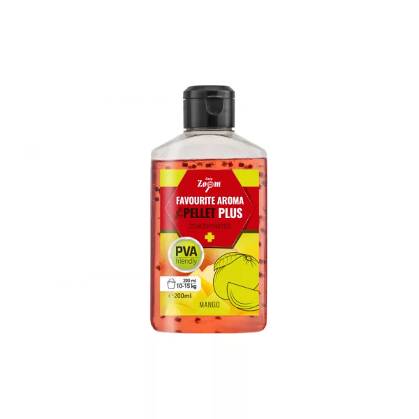 Carp Zoom Favourite Mango Tekoča Aroma s Peleti 200ml
